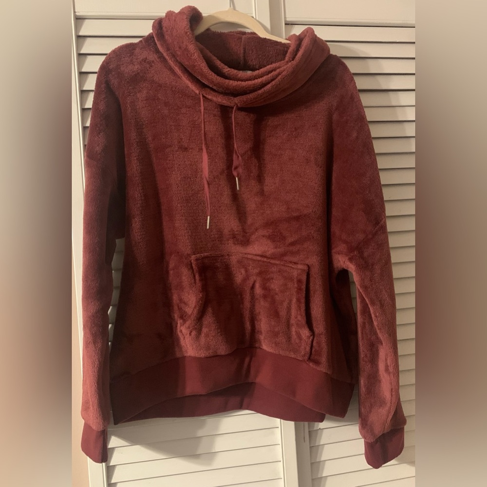 Pink Rose Turtle Neck Sweater